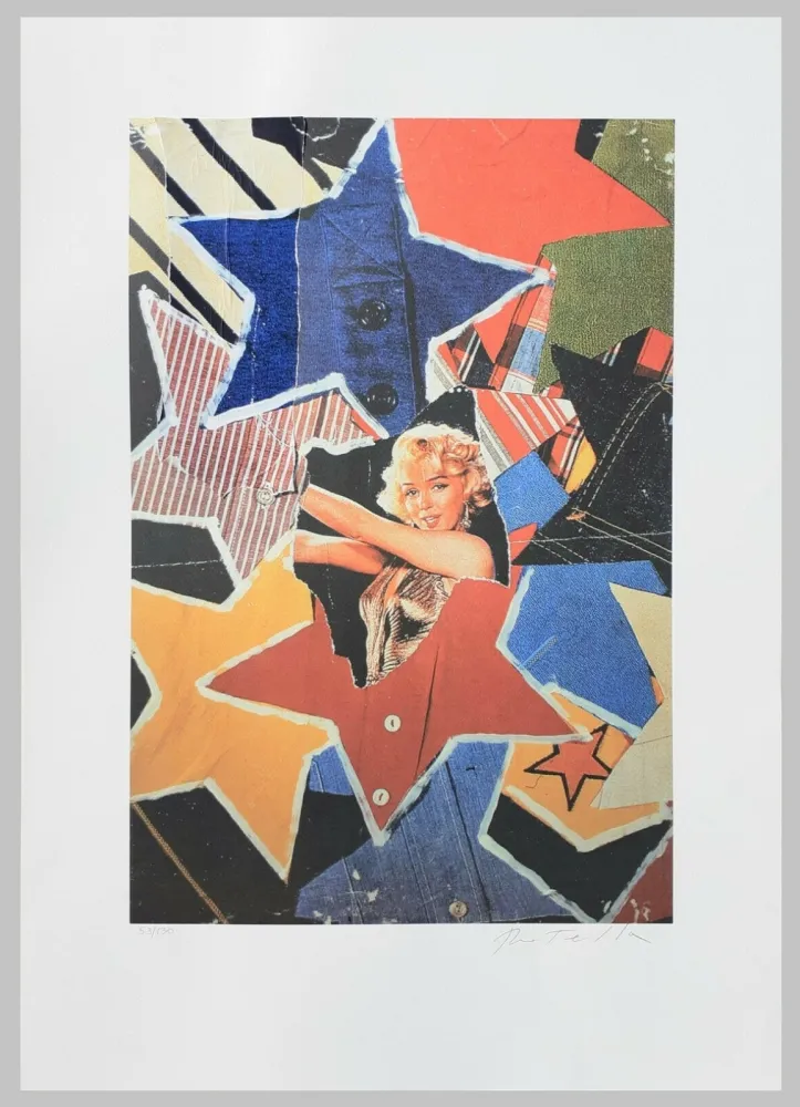 Литография Rotella - Marylin Monroe