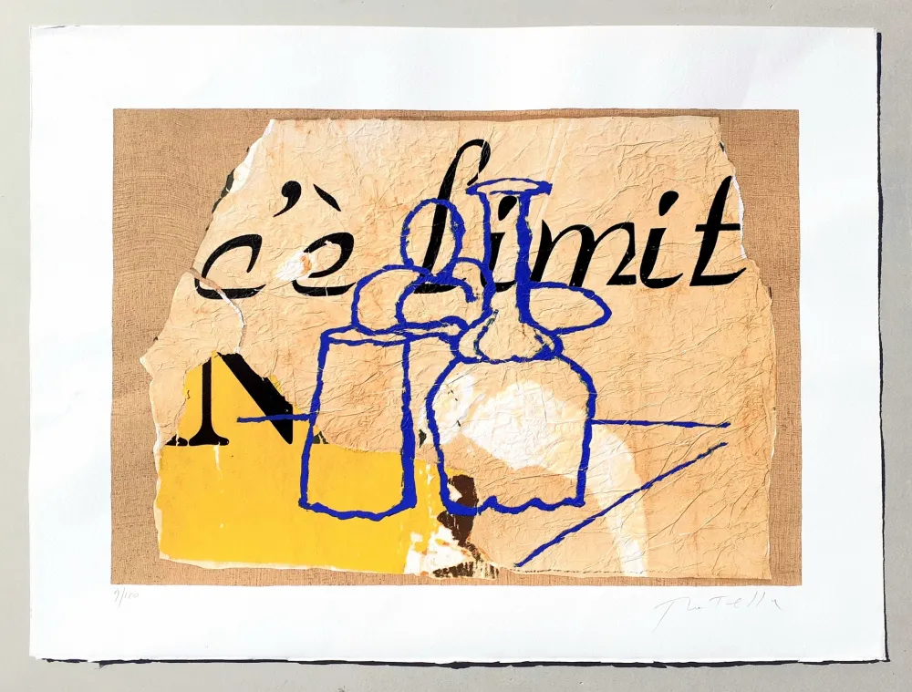 Сериграфия Rotella - Morandiana