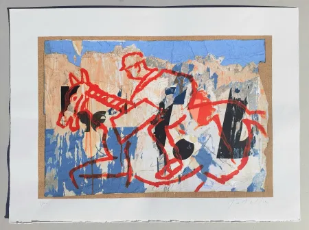 Сериграфия Rotella - Primo Futurismo