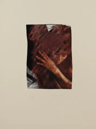 Литография Rotella - SENZA TITOLO