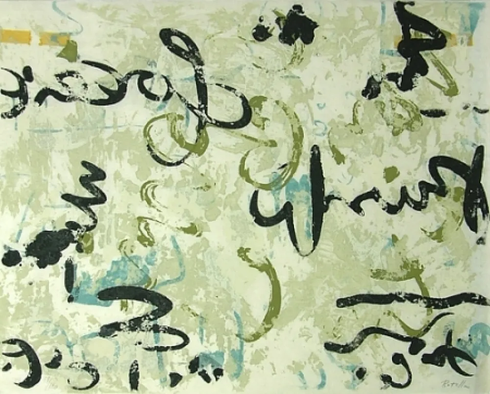 Литография Rotella - Senza titolo