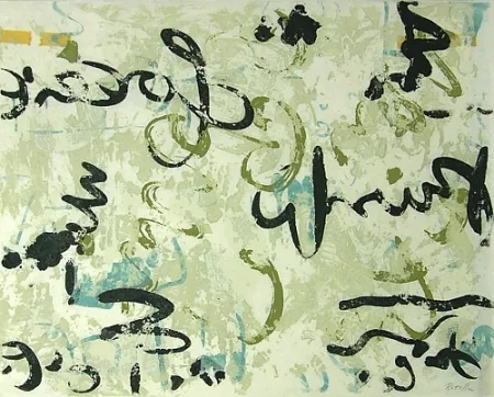 Литография Rotella - Senza titolo