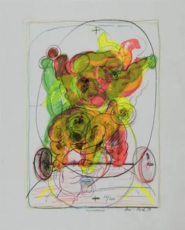 Литография Roth - SELBSTHEBETRAUM