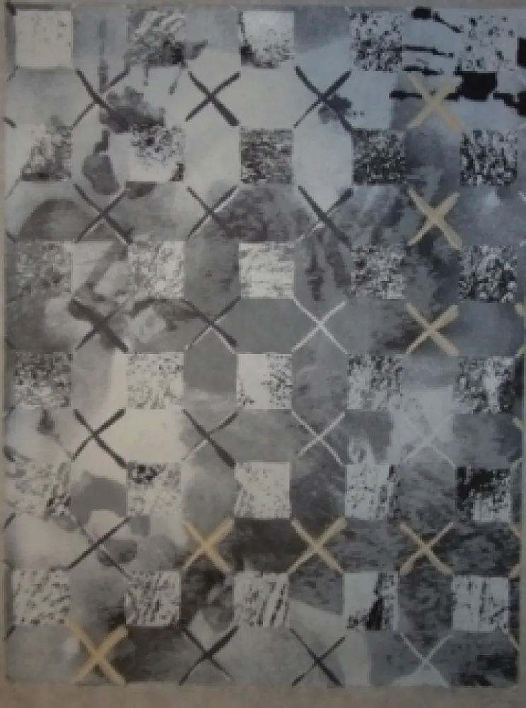 Сериграфия Rouan  - La peau du Ciel 2