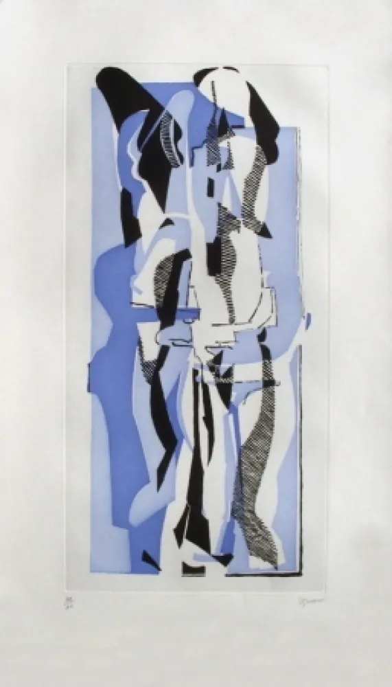 Офорт И Аквитанта Rouan  - Stuck 