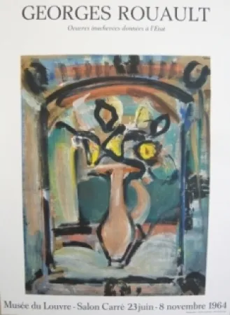 Афиша Rouault - Affiche Musée du Louvre 