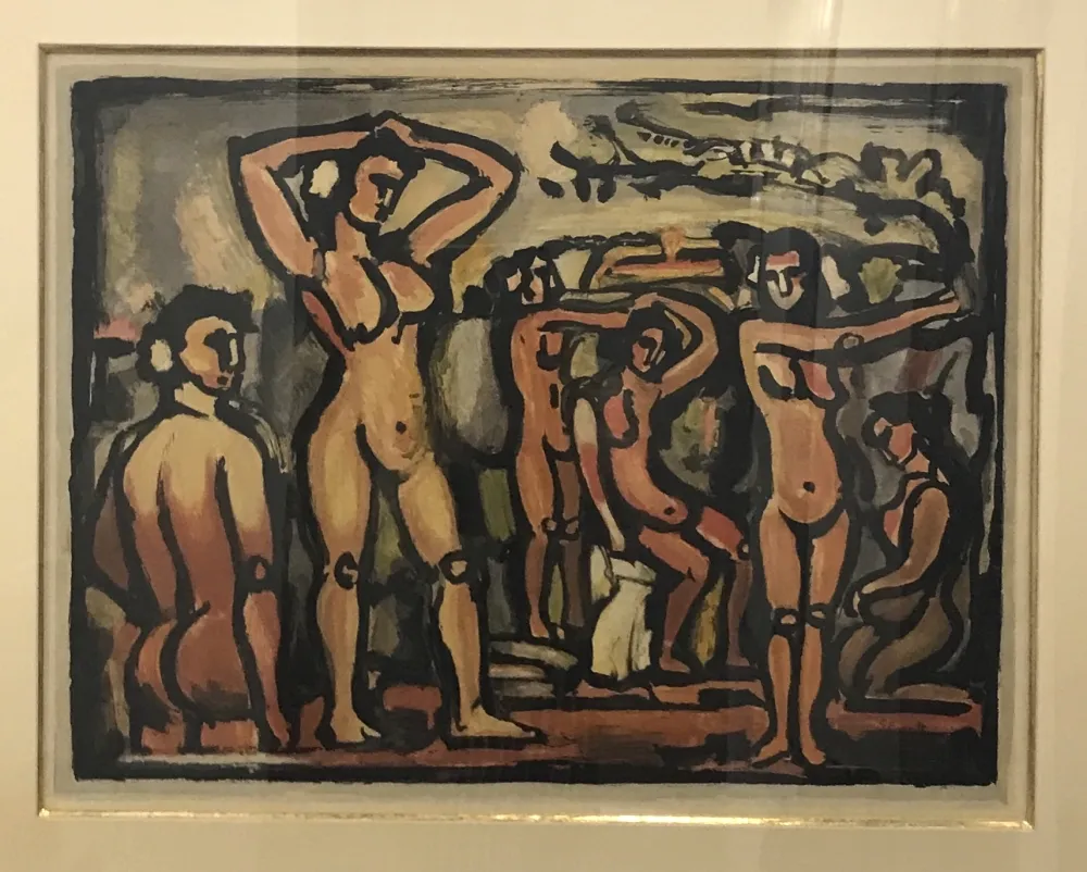 Офорт И Аквитанта Rouault - Automne (Autumn)