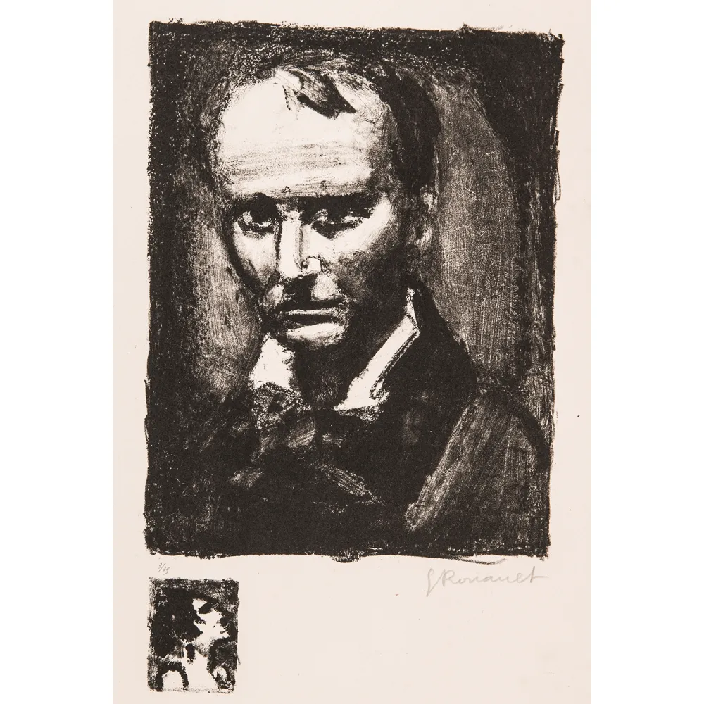 Литография Rouault - Baudelaire