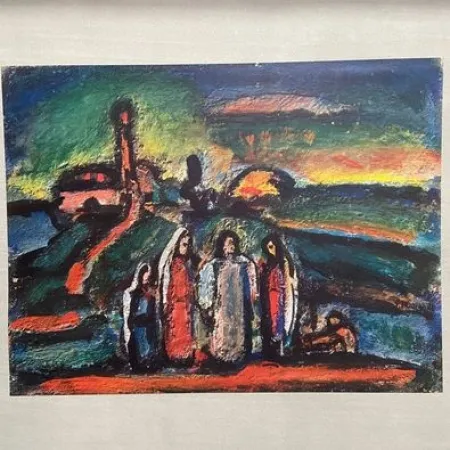 Фототипия Rouault - Couches de soleil