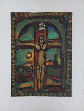 Гравюра На Дереве Rouault - Crucifixion