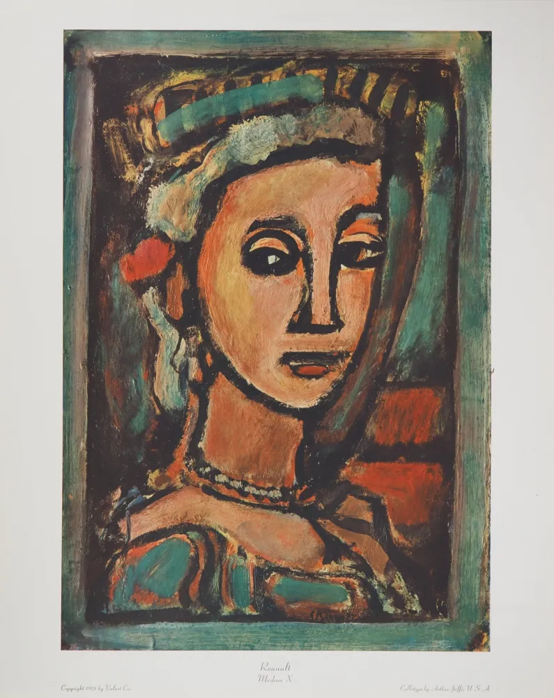 Нет Никаких Технических Rouault - Femme au collier de perles
