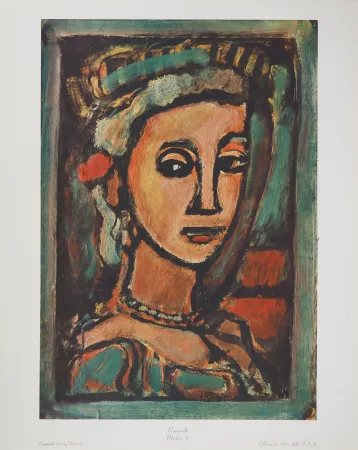 Нет Никаких Технических Rouault - Femme au collier de perles