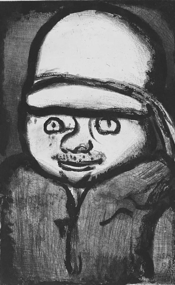 Акватинта Rouault - Fléau Colon