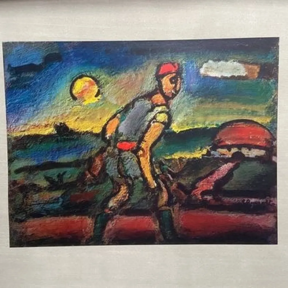 Фототипия Rouault - Le fugitif