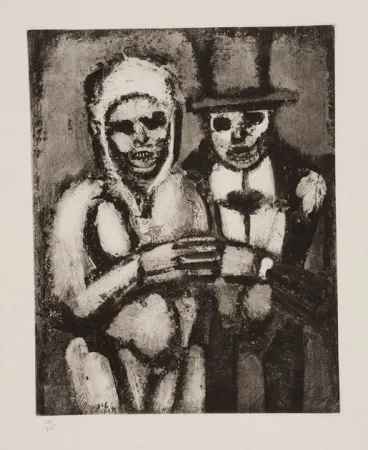 Акватинта Rouault - Les deux bonnes soeurs