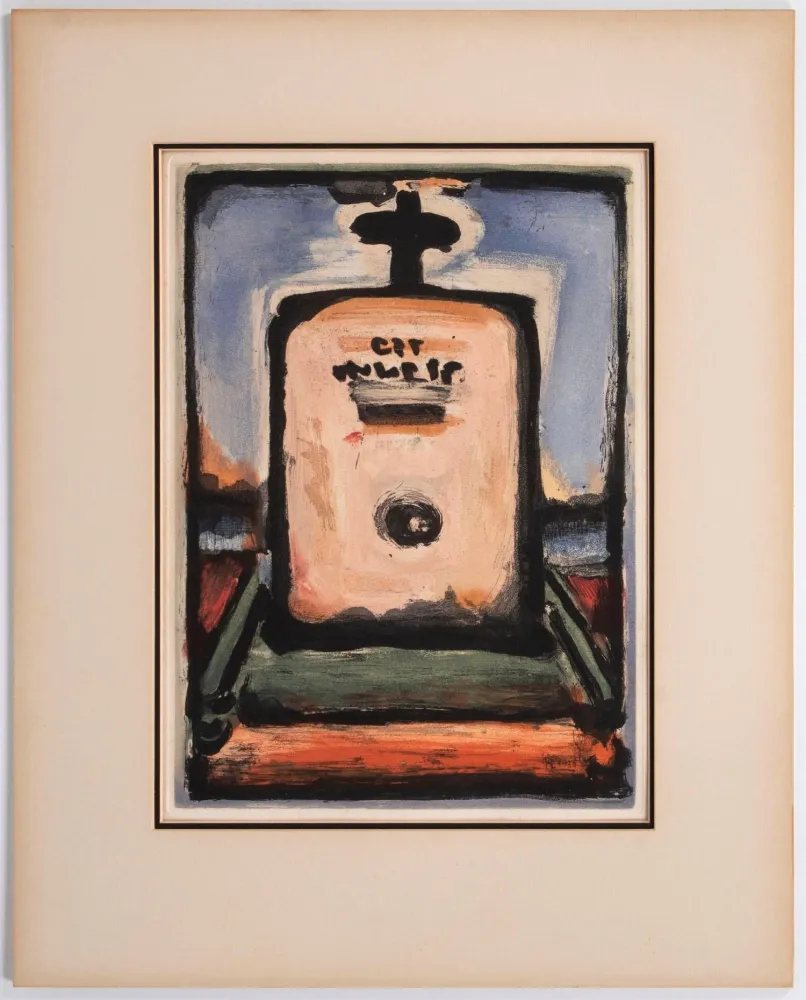 Акватинта Rouault - Tombeau