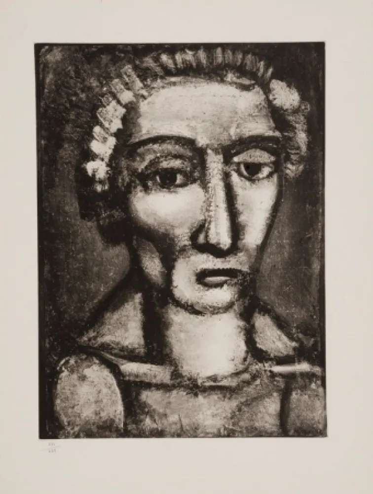 Акватинта Rouault - Tout Entiére