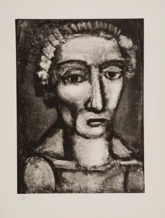 Акватинта Rouault - Tout Entiére