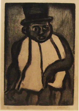 Офорт И Аквитанта Rouault - Ubu XII