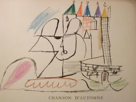 Иллюстрированная Книга Roux - Par Robert Ganzo. Avec vingt-trois lithographies rehaussées de couleurs de Gaston-Louis Roux.