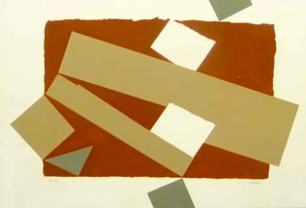 Сериграфия Rueda - Sin titulo