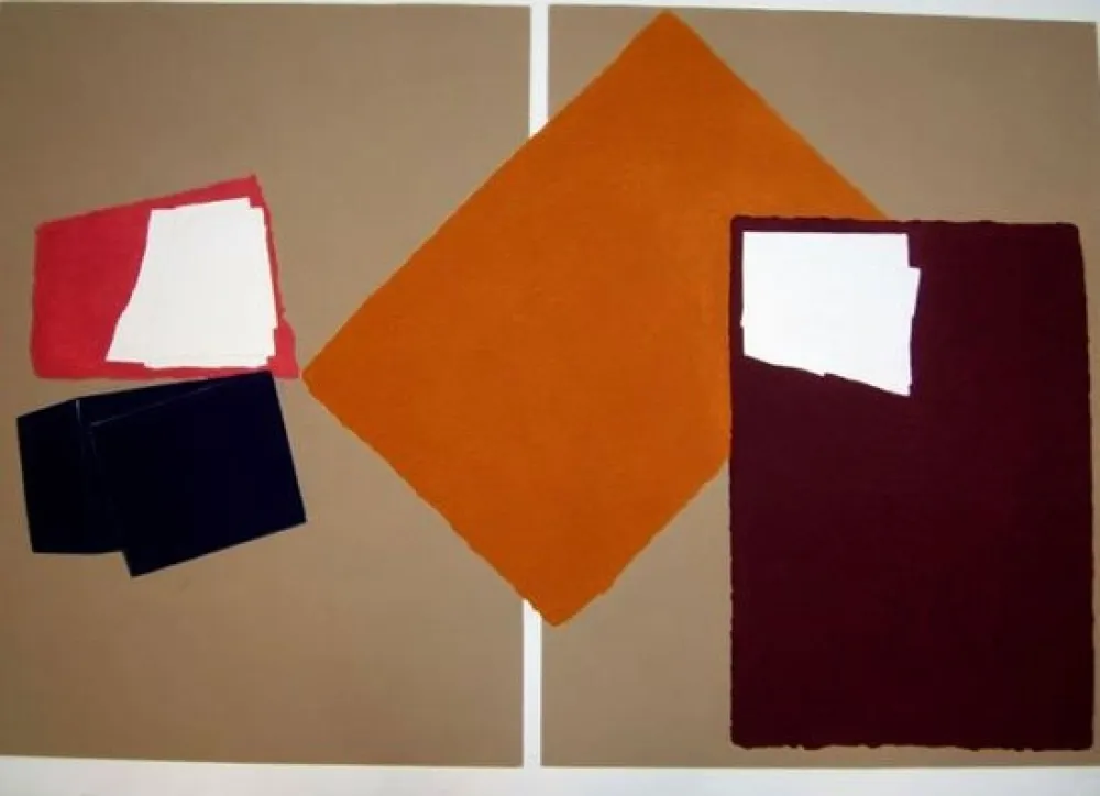 Сериграфия Rueda - Sin titulo