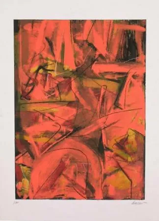 Литография Ruggeri - SENZA TITOLO