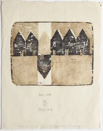 Гравюра На Дереве Rüngeler - Haus - Reihe