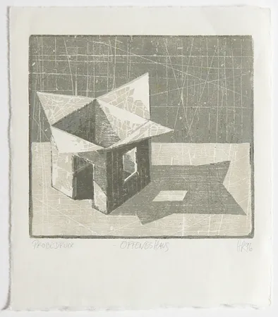 Гравюра На Дереве Rüngeler - Offenes Haus