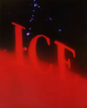 Гашение Ruscha - Ice