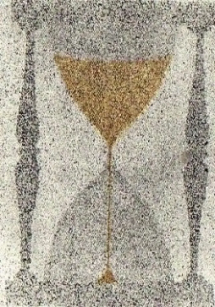 Офорт И Аквитанта Ruscha - Reloj de arena 