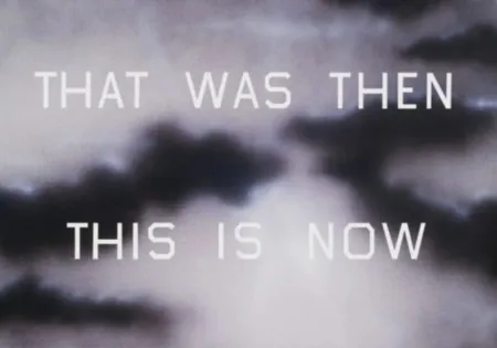 Литография Ruscha - That Was Then, This Is Now