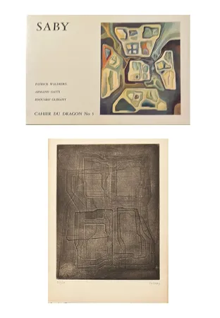 Иллюстрированная Книга Saby - Catalogue avec gravure originale signée