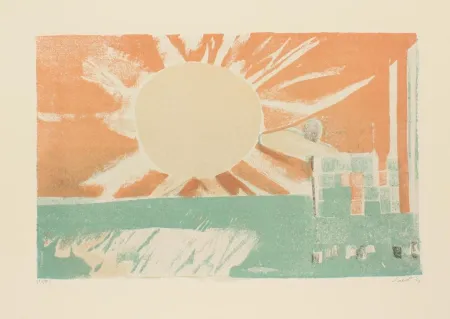 Литография Saetti - SEI MURI DI SAETTI