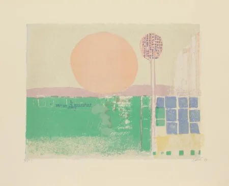 Литография Saetti - SEI MURI DI SAETTI