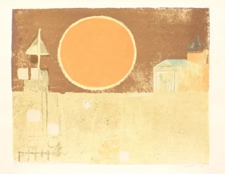 Литография Saetti - SEI MURI DI SAETTI