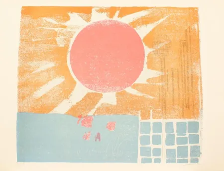 Литография Saetti - SEI MURI DI SAETTI