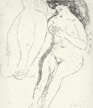 Гравюра Saetti - Senza titolo