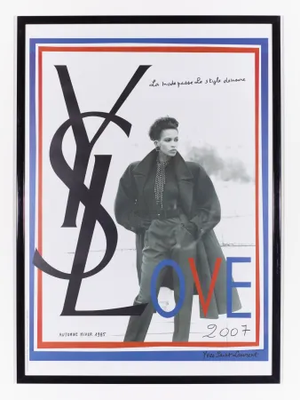 Афиша Saint Laurent - LOVE 2007