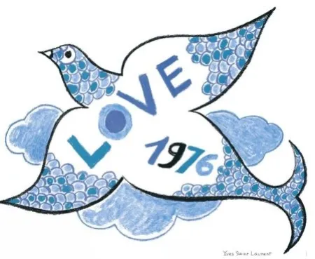 Нет Никаких Технических Saint Laurent - YVES SAINT LAURENT LOVE 1976