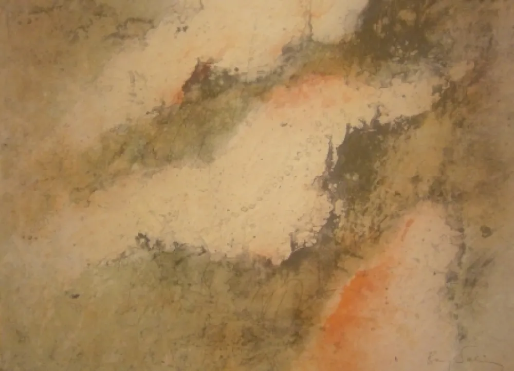 Литография Salinas - Sans titre 2