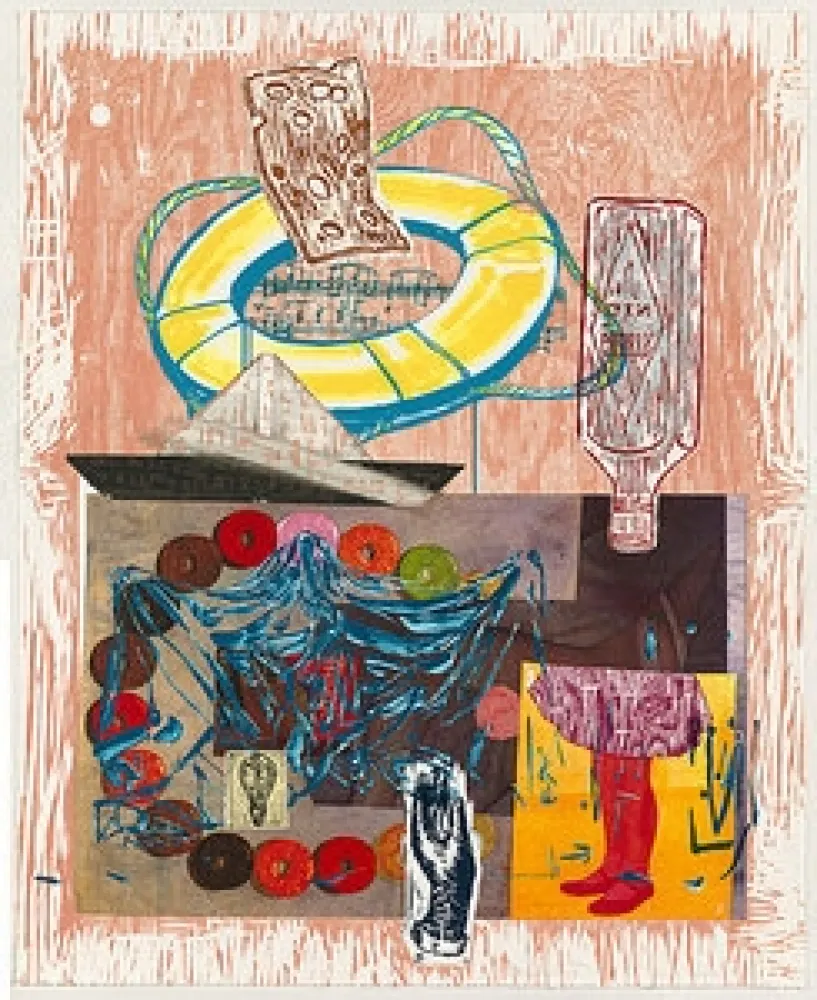 Литография Salle - Up and down