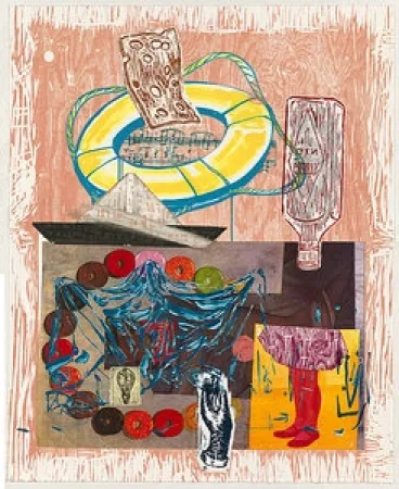 Литография Salle - Up and down