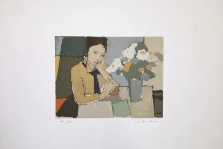 Сериграфия Salvadori - Busto di Flora