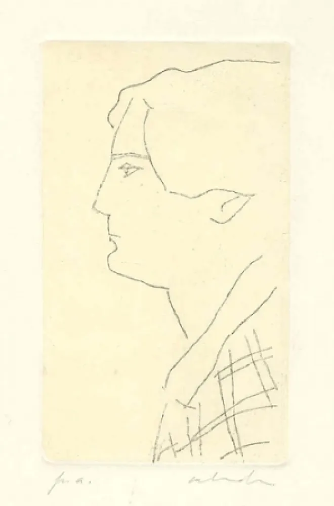 Гравюра Salvadori - Senza titolo