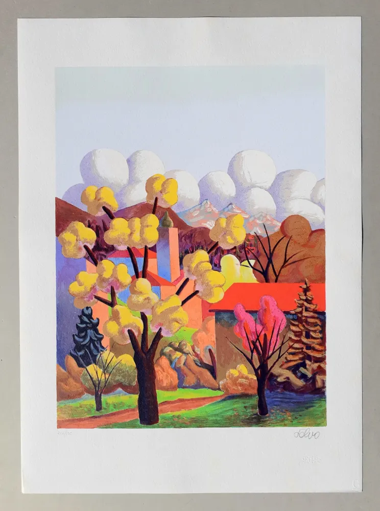 Сериграфия Salvo - Ottobre