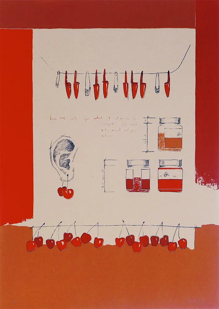 Сериграфия Sampol - Cireres