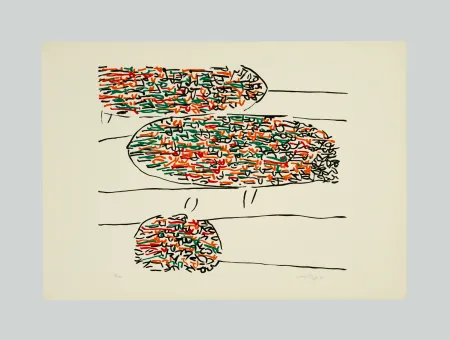 Литография Sanfilippo - Composizione (F)