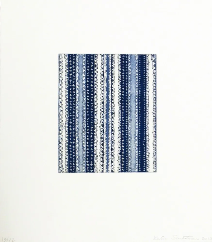 Офорт И Аквитанта Santibañez - El profundo resplandor