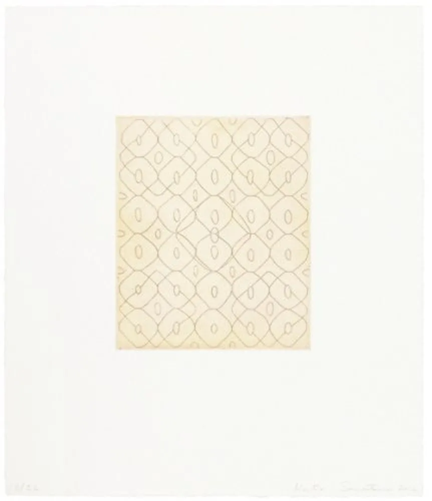 Гравюра Santibañez - El silencio de los recuerdos